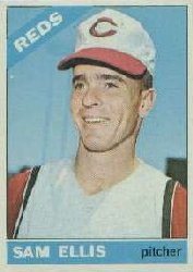 1966 Topps Baseball Cards      250     Sammy Ellis